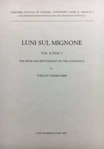 Front cover of Luni sul Mignone 2:1