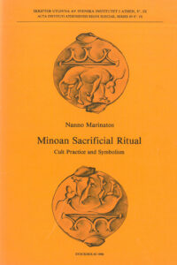 Nanno Marinatos, Minoan sacrificial ritual. Cult practice and symbolism (Skrifter utgivna av Svenska Institutet i Athen, 8°, 9), Stockholm 1986. Softcover: 79 pages.